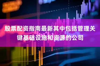 股票配资指南最新其中包括管理关键基础设施和资源的公司